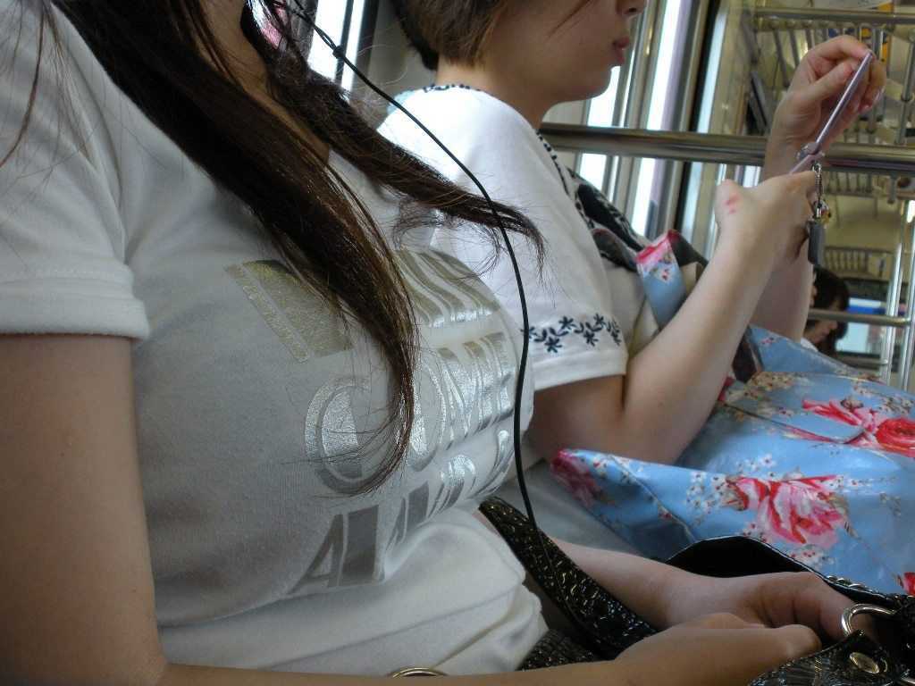 電車で発見した着衣巨乳 (16)