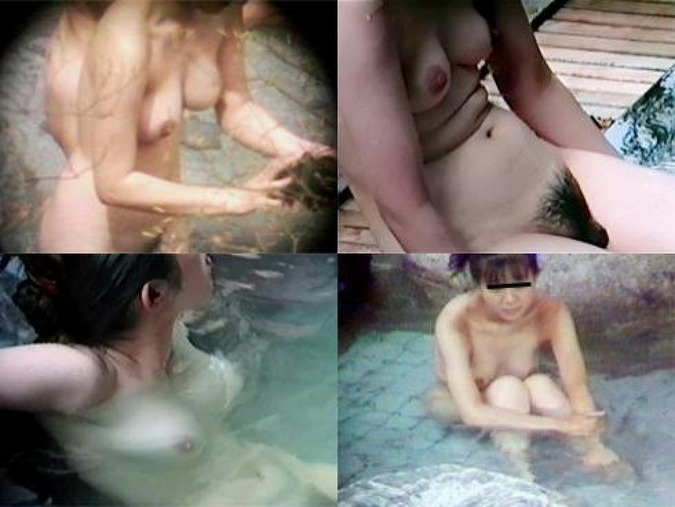 素っ裸で風呂に入ってる素人女子 (10)